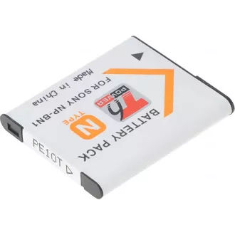 Baterie T6 Power Sony NP-BN1, 600mAh, 2,2Wh, šedá