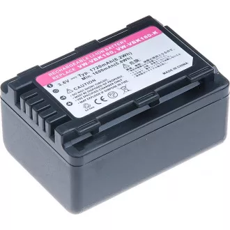 Baterie T6 power Panasonic VW-VBK180, VW-VBL090, 1720mAh, 6,2Wh, černá Baterie T6 power Panasonic VW-VBK180, VW-VBL090, 1720mAh, 6,2Wh, černá