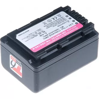 Baterie T6 power Panasonic VW-VBK180, VW-VBL090, 1720mAh, 6,2Wh, černá Baterie T6 power Panasonic VW-VBK180, VW-VBL090, 1720mAh, 6,2Wh, černá