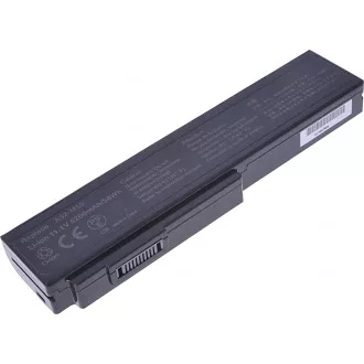 Baterie T6 Power pro Asus M50, G50, G60, N43, N53, N61, B43, X55, X57, X64, 5200mAh, 58Wh, 6cell