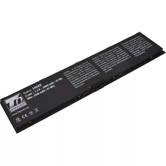 Baterie T6 Power pro Dell Latitude E7440, Latitude E7450, 5800mAh, 43Wh, 4cell, Li-pol