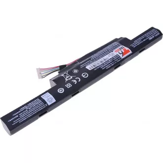Baterie T6 Power Acer Aspire E5-575, E5-774, F5-573, TravelMate P256-G2, 5200mAh, 56Wh, 6cell
