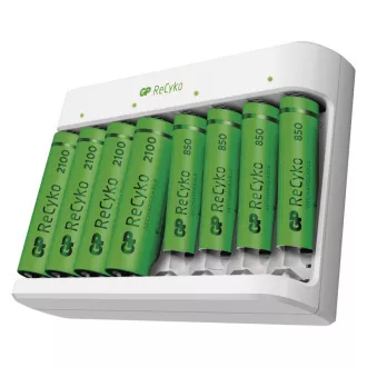 GP nabíječka baterií ECO E811+ 4xAA2100 + 4xAAA850 GP nabíječka baterií ECO E811+ 4xAA2100 + 4xAAA850