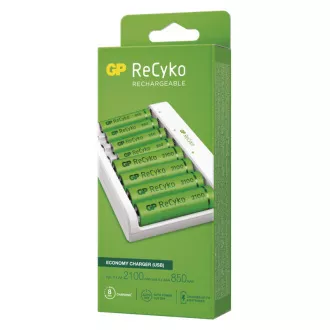 GP nabíječka baterií ECO E811+ 4xAA2100 + 4xAAA850 GP nabíječka baterií ECO E811+ 4xAA2100 + 4xAAA850