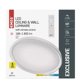 LED přisazené svítidlo,30W,stmívání,změna CCT