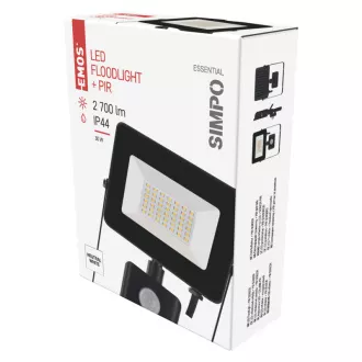 LED REFLEKTOR SIMPO 30W 2700LM PIR LED REFLEKTOR SIMPO 30W 2700LM PIR