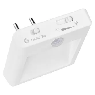 EMOS LED Noční světlo P3319, PIR + noční senzor