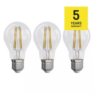 LED žárovka A60/E27/3,8W/60W/806lm/teplá bílá,3ks LED žárovka A60/E27/3,8W/60W/806lm/teplá bílá,3ks