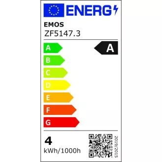 LED žárovka A60/E27/3,8W/60W/806lm/teplá bílá,3ks LED žárovka A60/E27/3,8W/60W/806lm/teplá bílá,3ks