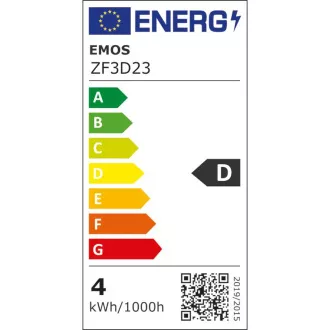 EMOS LED FLM CANDLE 3,4W(40W) 470lm E14 NW EMOS LED FLM CANDLE 3,4W(40W) 470lm E14 NW
