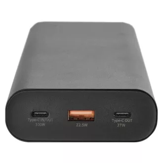 EMOS PWB NTBF30 27000MAH 100W PD 1×USB-C 1×USB-A