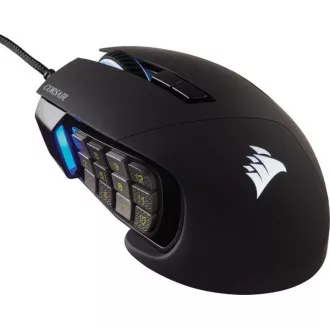 CORSAIR Scimitar Elite/Herní/Optická/Pro praváky/18 000 DPI/Drátová USB/Černá CORSAIR Scimitar Elite/Herní/Optická/Pro praváky/18 000 DPI/Drátová USB/Černá