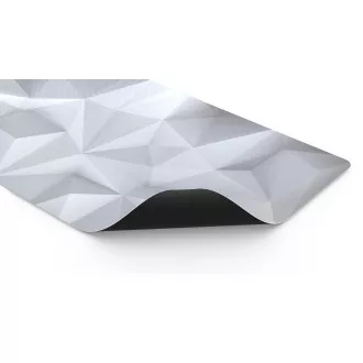 Endorfy podložka pod myš Crystal XL bílá