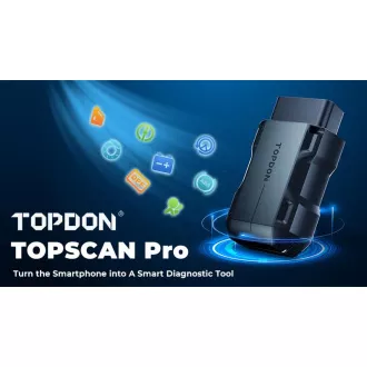 TOPDON diagnostické zařízení TopScan Pro/OBD 2 funkce/13 speciálních funkcí/Android/iOS/aplikace TOPDON diagnostické zařízení TopScan Pro/OBD 2 funkce/13 speciálních funkcí/Android/iOS/aplikace