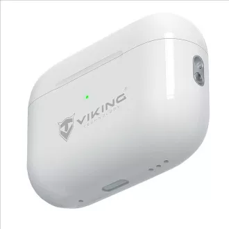 Bezdrátová Bluetooth sluchátka Viking AIR PLUS/ANC/BT/Bezdrát/Bílá