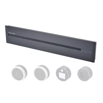 Zásuvková lišta - zápustná Viking LZ40G/230V,50Hz/40cm délka/šedá/až 5 modulů/IP20/hliník/zápustná