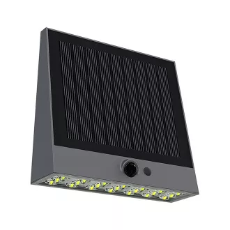 Venkovní solární LED světlo Viking SR25/Pohybový senzor/1000 lm/4 režimy/IP54/denní bílá