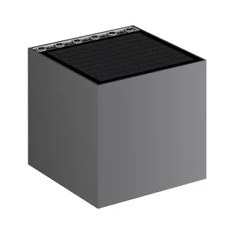 Venkovní solární LED světlo Viking SR32/700 lm/IP54/4 režimy/denní bílá