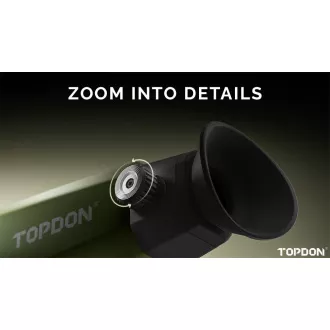 TOPDON termovizní monokulár TS004/dosah 410m/OLED 1024x768/5000mAh/50Hz/IP67