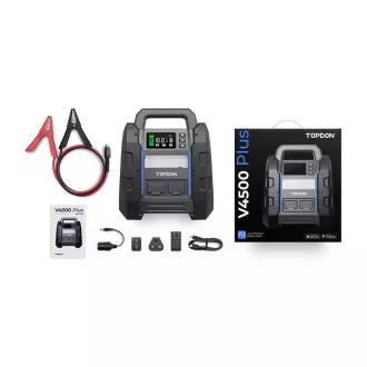 TOPDON startér a tester autobaterie V4500Plus/32000mAh(120Wh)/max. výstupní proud 4500A//IP65