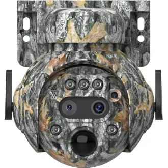 Solární kamera Viking HDs04 4G šedá/2304x1296/PIR detekce/pohybový senzor/7800mAh
