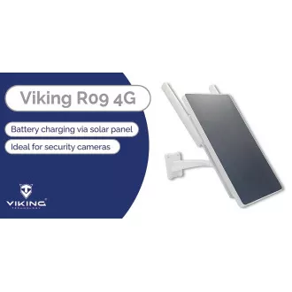 Solární router Viking R09 4G/solární napájení/WiFi až pro 8 zařízení/download - 15Mbps Solární router Viking R09 4G/solární napájení/WiFi až pro 8 zařízení/download - 15Mbps