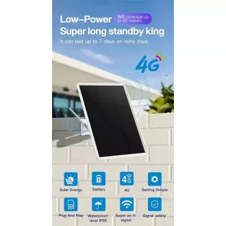 Solární router Viking R09 4G/solární napájení/WiFi až pro 8 zařízení/download - 15Mbps Solární router Viking R09 4G/solární napájení/WiFi až pro 8 zařízení/download - 15Mbps