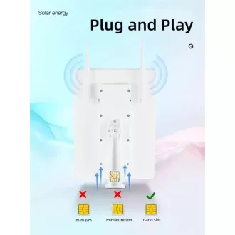 Solární router Viking R09 4G/solární napájení/WiFi až pro 8 zařízení/download - 15Mbps Solární router Viking R09 4G/solární napájení/WiFi až pro 8 zařízení/download - 15Mbps