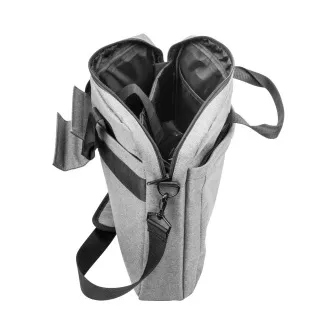 Brašna pro NB NATEC Mustela 15,6", šedá