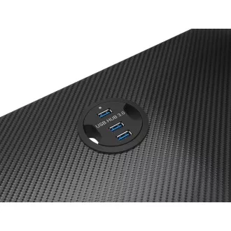 Genesis Holm 300 RGB - herní stůl s RGB podsvícením, 3xUSB 3.0, bezdrátová nabíječka mobilů Genesis Holm 300 RGB - herní stůl s RGB podsvícením, 3xUSB 3.0, bezdrátová nabíječka mobilů