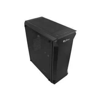 Počítačová skříň Genesis IRID 505 V2/Midi Tower/Transpar./Černá