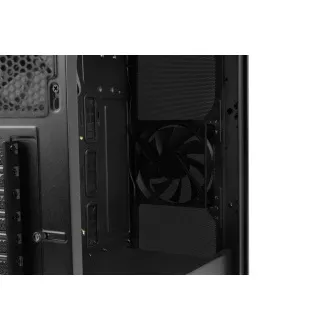 Počítačová skříň Genesis IRID 505 V2/Midi Tower/Transpar./Černá