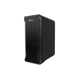 Počítačová skříň Genesis IRID 505 V2/Midi Tower/Transpar./Černá