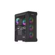 Počítačová skříň Genesis IRID 505 ARGB V2/Midi Tower/Transpar./Černá