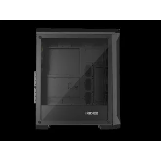 Počítačová skříň Genesis IRID 505 ARGB V2/Midi Tower/Transpar./Černá
