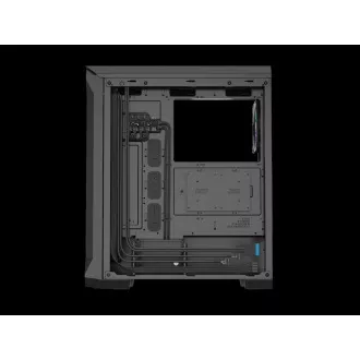 Počítačová skříň Genesis IRID 505 ARGB V2/Midi Tower/Transpar./Černá