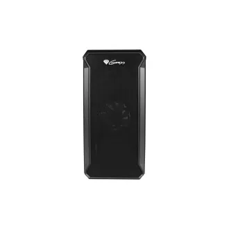 Počítačová skříň Genesis IRID 503 V2/Micro Tower/Transpar./Černá