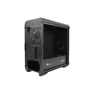 Počítačová skříň Genesis IRID 503 V2/Micro Tower/Transpar./Černá