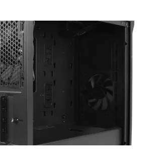 Počítačová skříň Genesis IRID 503 V2/Micro Tower/Transpar./Černá