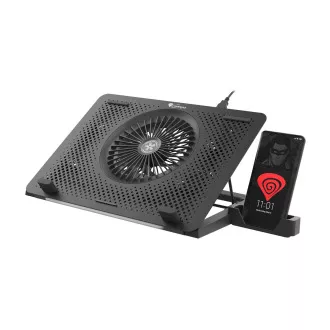 Chladící podložka pro NB Genesis Oxid 450 RGB do 15.6", hliníkové tělo