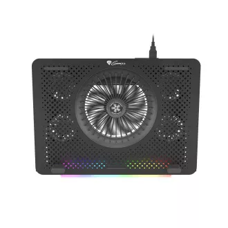 Chladící podložka pro NB Genesis Oxid 450 RGB do 15.6", hliníkové tělo