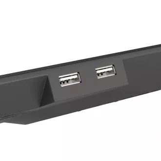 Chladící podložka pro NB Genesis Oxid 450 RGB do 15.6", hliníkové tělo