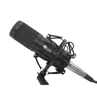 Streamovací mikrofon Genesis Radium 300,XLR, kardioidní polarizace, ohybné rameno, pop-filter