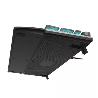 Genesis herní mechanická klávesnice THOR 380/RGB/Outemu Blue/Drátová USB/US layout/Černá