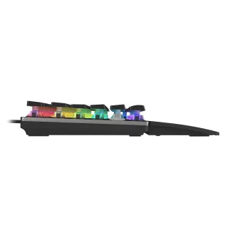 Genesis herní mechanická klávesnice THOR 380/RGB/Outemu Blue/Drátová USB/US layout/Černá