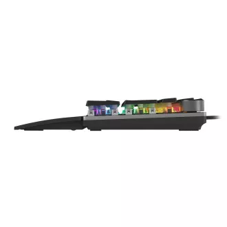 Genesis herní mechanická klávesnice THOR 400/RGB/Kailh Red/Drátová USB/US layout/Černá Genesis herní mechanická klávesnice THOR 400/RGB/Kailh Red/Drátová USB/US layout/Černá