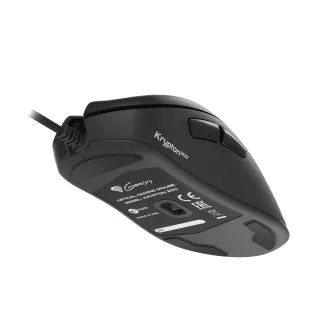 Genesis herní optická myš KRYPTON 200/RGB/6400 DPI/Herní/Optická/6 000 DPI/Drátová USB/Černá