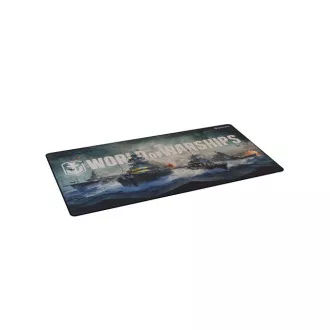 Herní podložka pod myš Genesis CARBON 500 WORLD of WARSHIPS ARMADA, MAXI 90x45cm