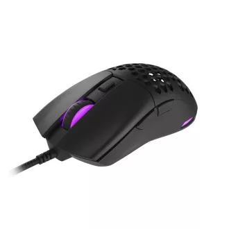 Genesis herní optická myš KRYPTON 750/RGB/8000 DPI/Herní/Optická/8 000 DPI/Drátová USB/Černá