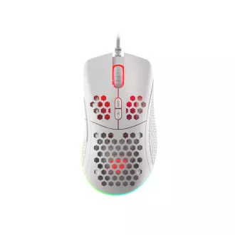 Genesis herní optická myš KRYPTON 555/Herní/Optická/8 000 DPI/Drátová USB/Bílá Genesis herní optická myš KRYPTON 555/Herní/Optická/8 000 DPI/Drátová USB/Bílá